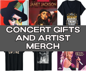 Concert Gifts and artist merch